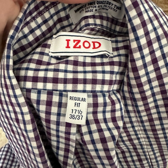 Lot Mens Shirts (14). XL Neck size 17.5, (3 size L) Chaps, Izod, JCrew, Banana. - Picture 14 of 15